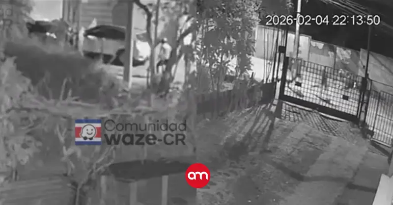 (Video) Ladrones iban a hacer bajonazo y terminaron sin su carro y huyendo a pie
