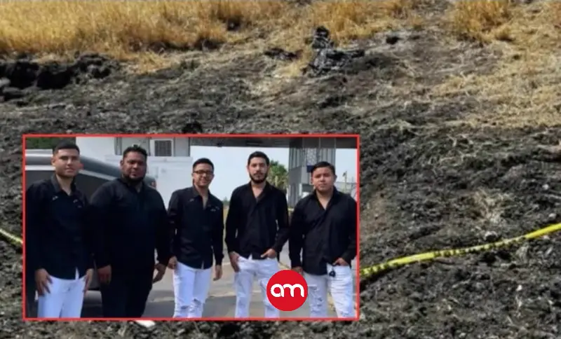 ¡Brutal masacre! Hallan calcinados a los cinco integrantes de musical tras fiesta privada