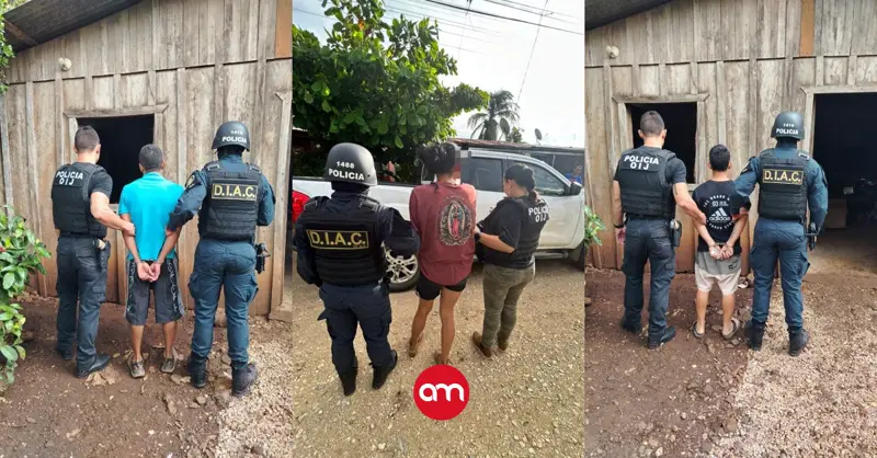 OIJ desmantela venta de drogas que mujer y dos hombres operaban en Nicoya