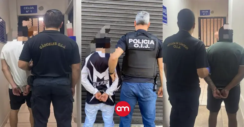 Cinco detenidos tras violento ataque a balazos en Alajuelita