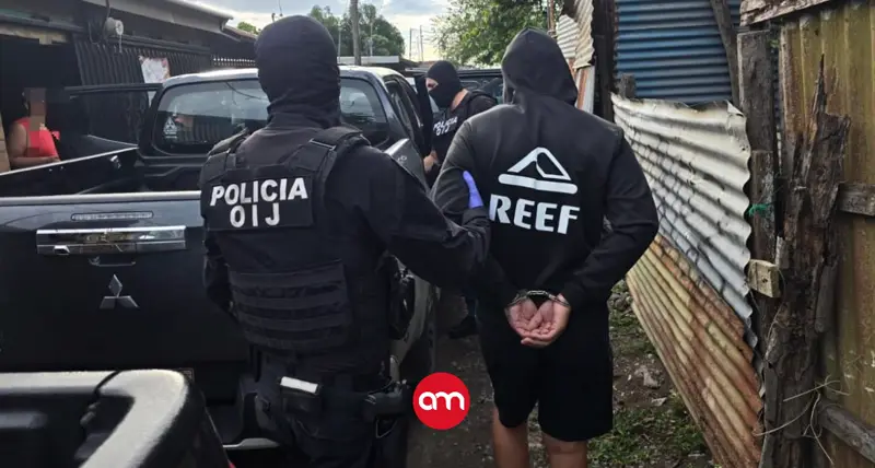 Detienen a funcionario del Ministerio de Seguridad y a tres personas más por accidente mortal en Puntarenas