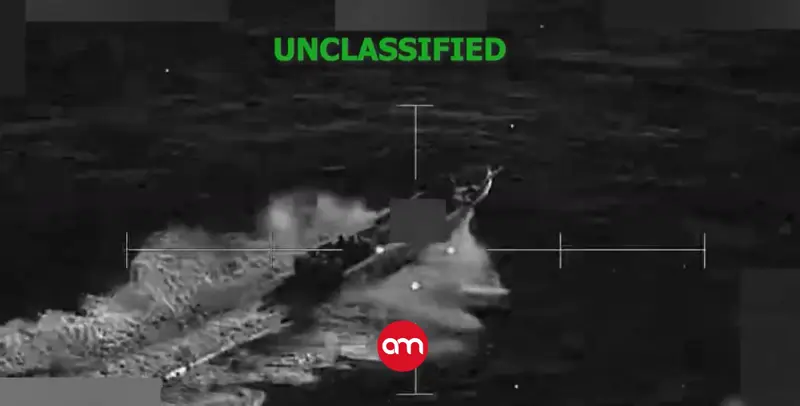 Estados Unidos explota otra lancha narco: Confirman muerte de cuatro personas