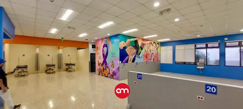 Así es la nueva y moderna sala de quimioterapia del Hospital Max Peralta