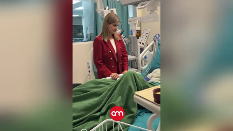 (Video) Laura Fernández visita a agentes del OIJ heridos durante captura de Diablo