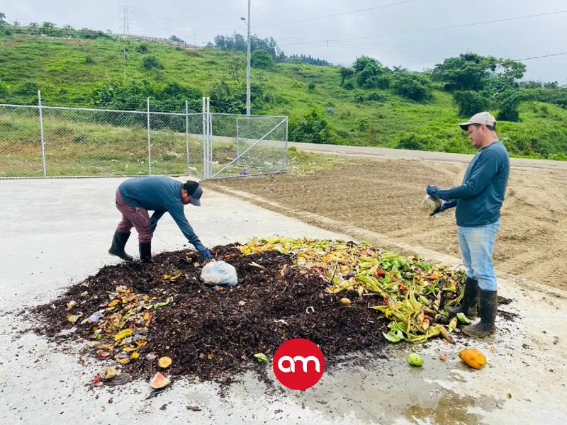 Turrialba convierte basura en riqueza: inauguran planta que transforma desechos en abono