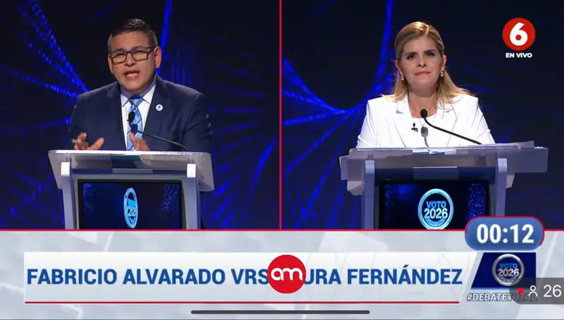Tras grave denuncia, Fabricio Alvarado y Laura Fernández se enfrenta de nuevo en debate