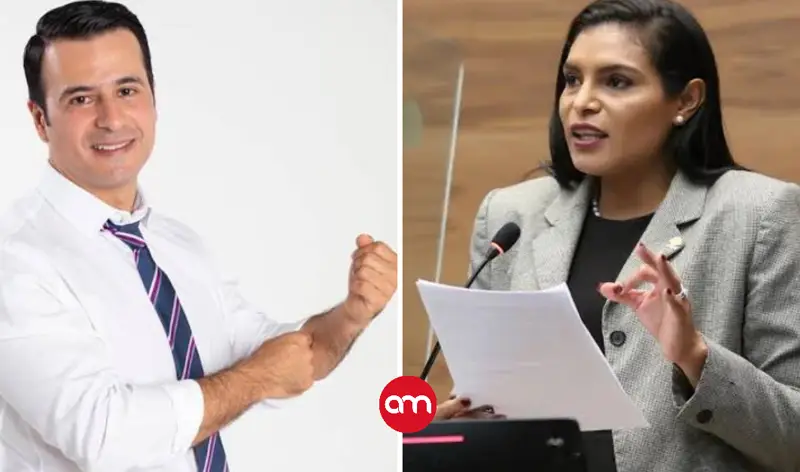 Polémica: Johana Obando acusa calumnias y Douglas Sánchez le contesta con audios, videos y testigos