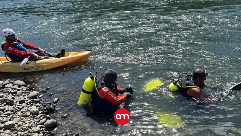 Cruz Roja ubica cuerpo de hombre desaparecido en un río en Siquirres