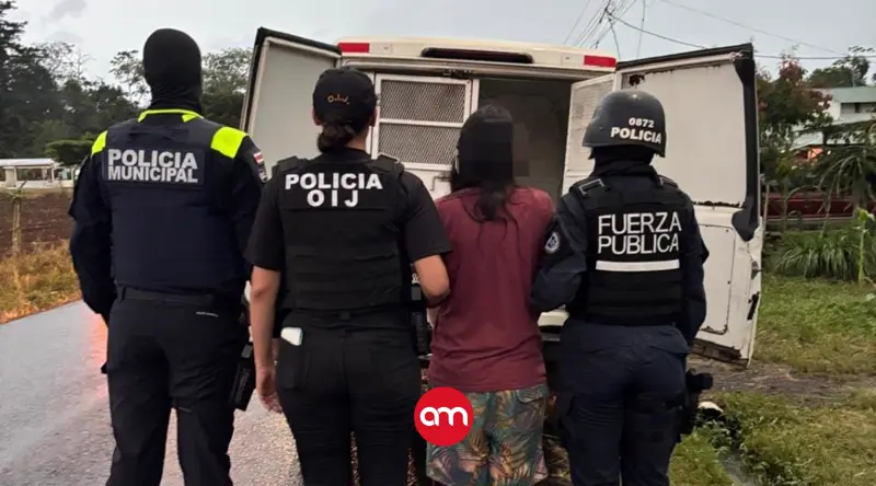 Cae una "emprendedora": OIJ captura mujer que distribuía droga desde su casa en San Carlos