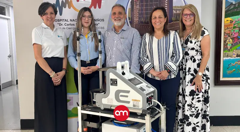 Nuevo equipo de alta tecnología en el Hospital de Niños dará esperanza a pacientes en estado crítico