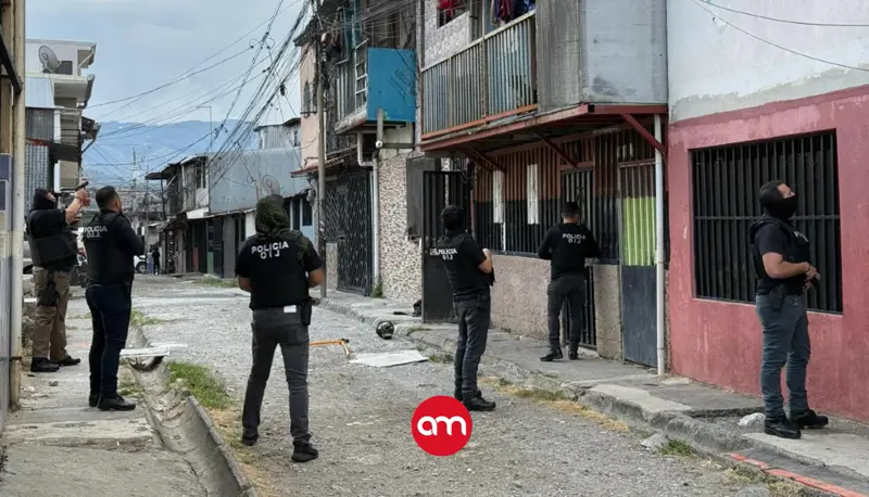 OIJ toma cuatro conflictivas zonas de la capital para desmantelar banda de venta de drogas