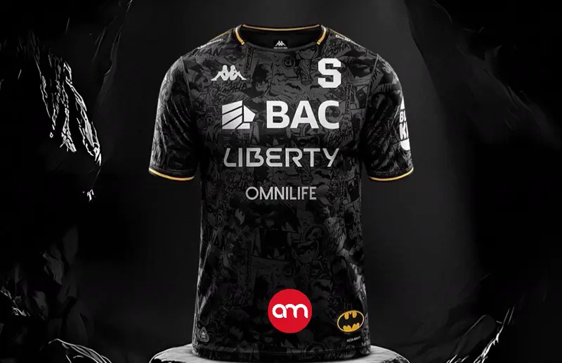 Saprissa vuelve a deslumbrar: su camiseta inspirada en Batman es elegida la más linda del mundo