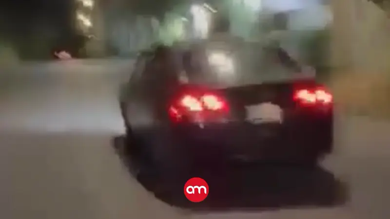 (Video) Chofer causa atropello mortal y se da a la fuga; motociclista lo sigue hasta su casa y logra que la policía lo arreste