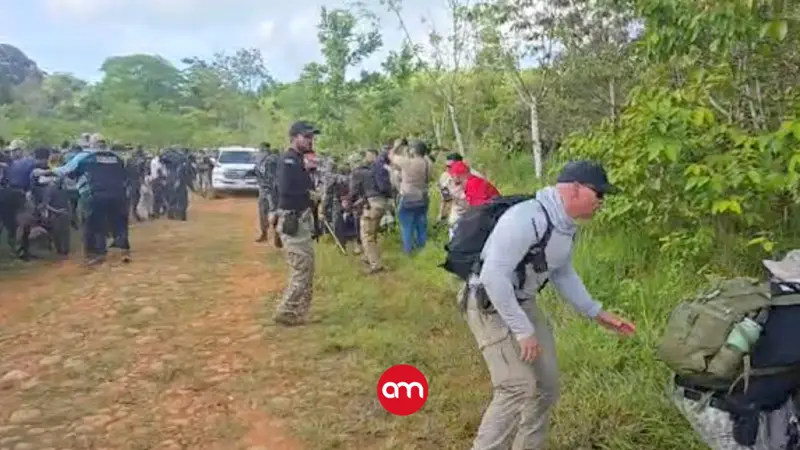 (Video) Momentos de tensión: así fue la evacuación de la presidente Laura Fernández ante explosión en Crucitas