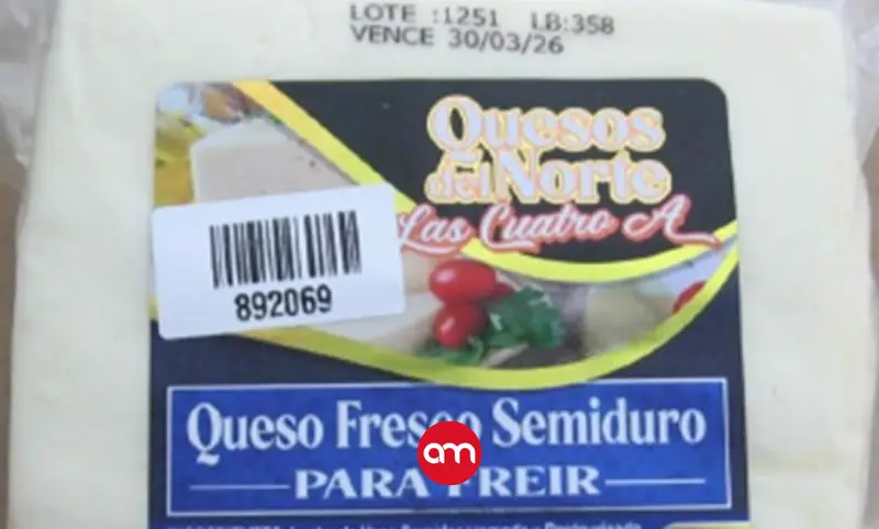 Ministerio de Salud alerta por otro queso contaminado con una peligrosa bacteria