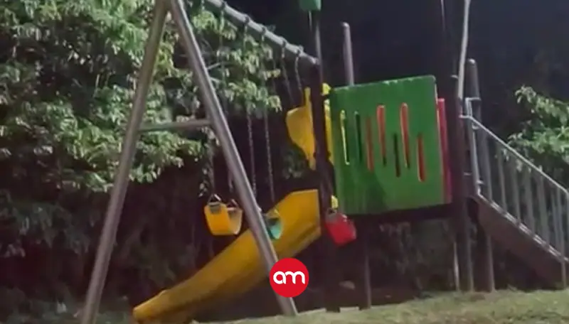 (Video) Aseguran que parque infantil en Cartago está embrujado