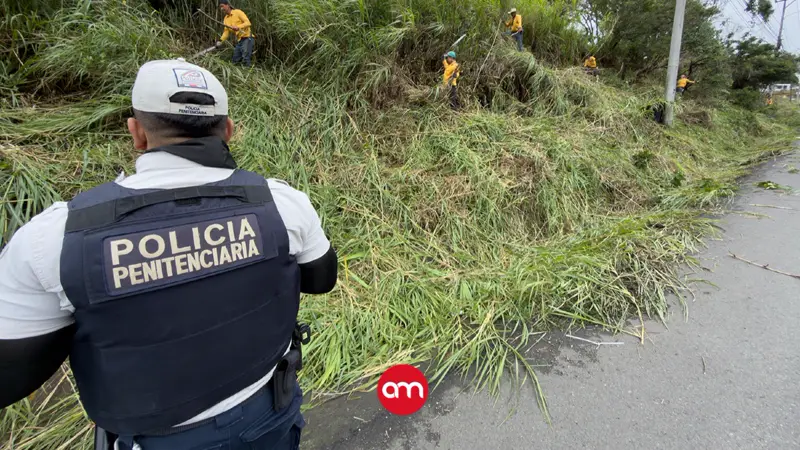 Reos se ponen a trabajar en limpieza de Ochomogo para recibir a romeros con calles limpias