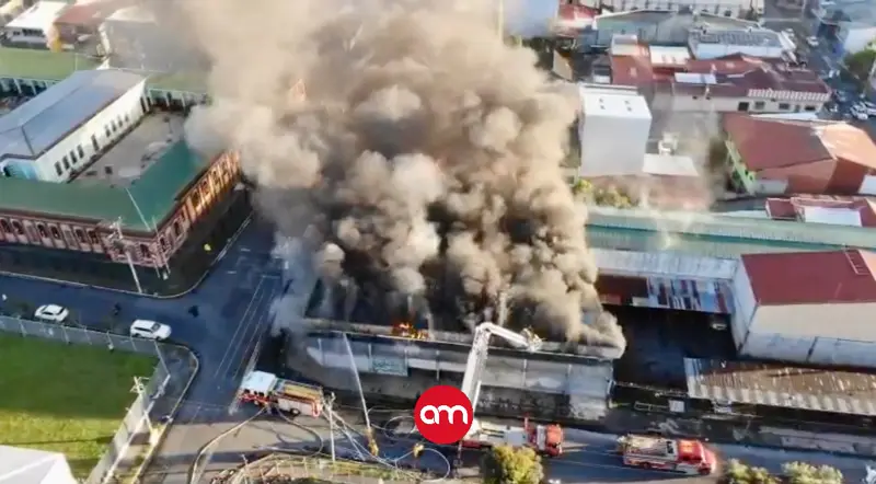 Bomberos enfrentan gran tres incendios en menos de 12 horas en San José: el último fue hoy