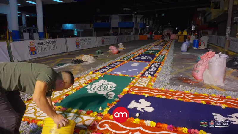 Cartago se llena de color: alfombra con temática afrocostarricense engalanará la Pasada de la Virgen