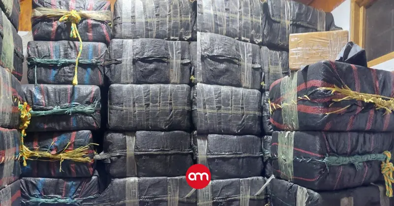 Camión llegó a bodega narco para recoger más de una tonelada de cocaína en medio operativo del OIJ