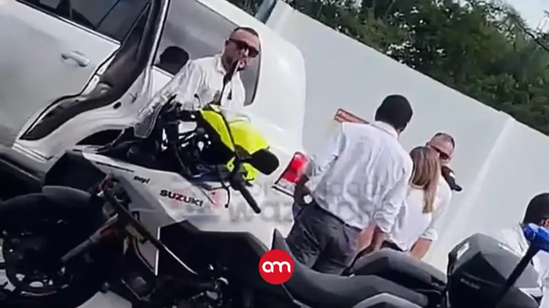 Escolta de Laura Fernández envuelta en accidente de tránsito en Tárcoles