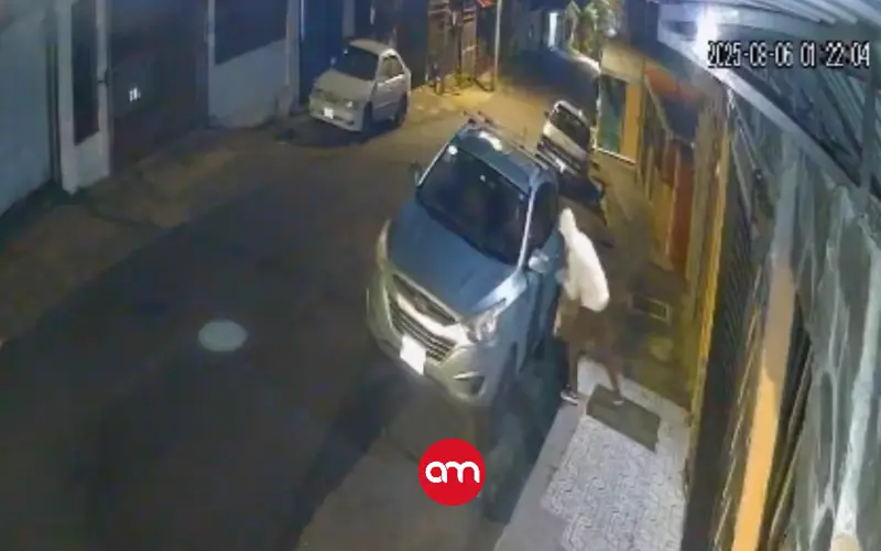 (Video) En menos de cinco minutos: así se roban un vehículo en Cartago