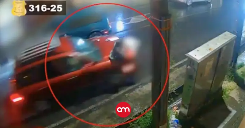 Conductor atropella peatón en Cartago y se da a la fuga: OIJ difunde video y pide ayuda para identificarlo