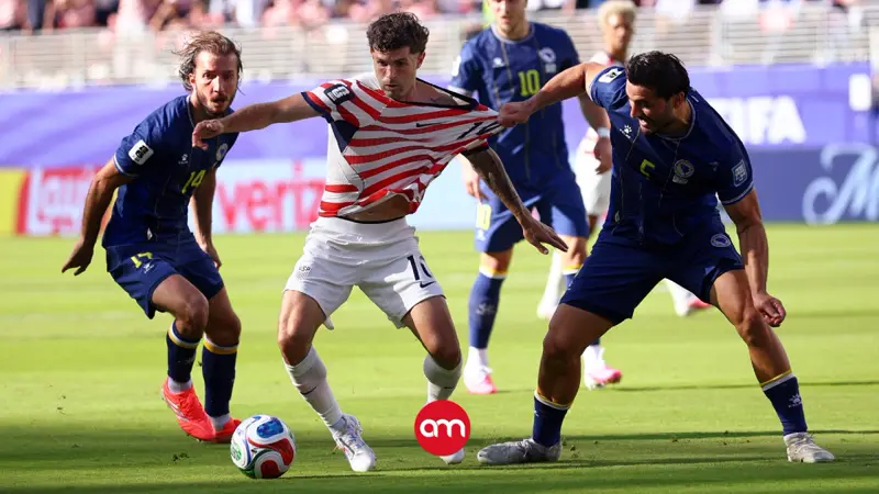 Estados Unidos no se detiene: elimina a Bosnia con diez hombres y ya sueña en grande en su Mundial