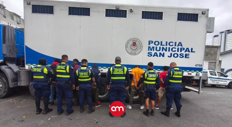 Seis detenidos en operativo contra limpiaparabrisas