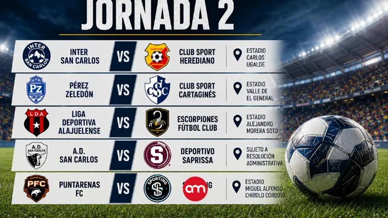 ¡Que nadie pestañee! La Jornada 2 promete emociones de principio a fin