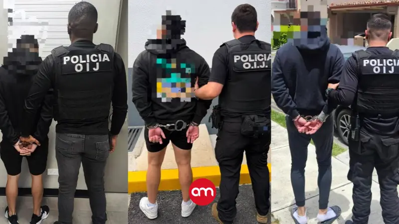 Caen tres hombres por violento asesinato durante una riña en Lindora