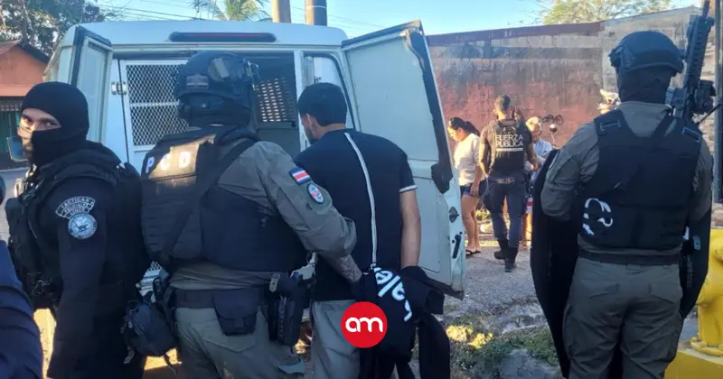 Desmantelan banda narco que operaba cerca de Ebais y escuela con dos menores en sus filas