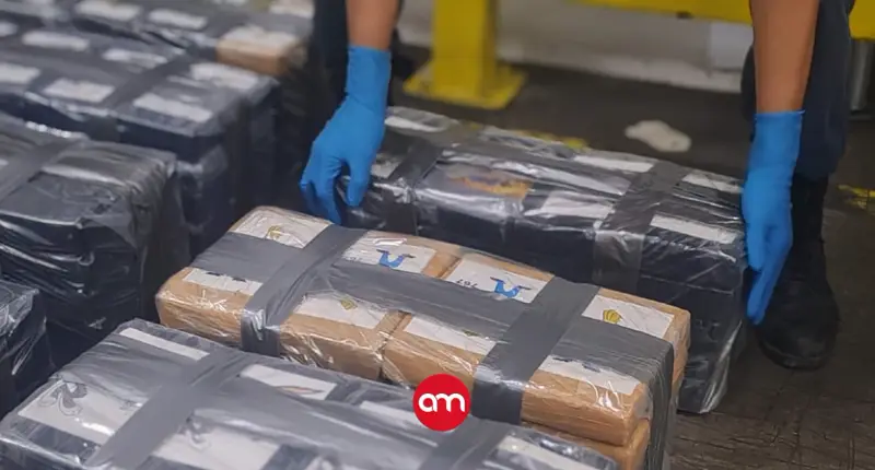 Cocaína oculta en troncos de madera: cargamento salido de Costa Rica termina en decomiso millonario en Hong Kong