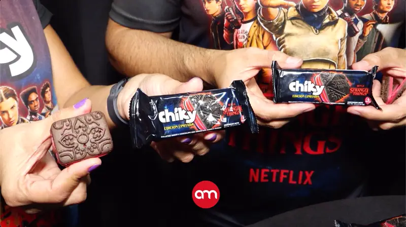 Netflix y Pozuelo se unen para lanzar una edición especial de las galletas Chiky