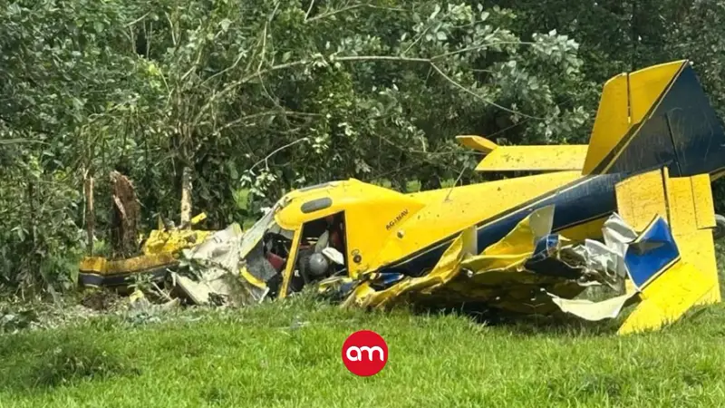 ¡Tragedia en Sarapiquí! Piloto de avioneta pierde la vida tras precipitarse a tierra en una finca