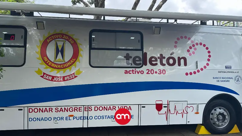 ¡Gran noticia! Costa Rica estrena primera unidad móvil para donaciones de sangre