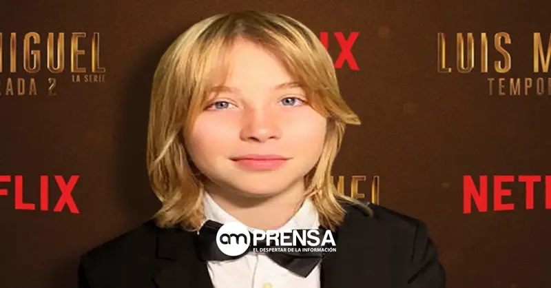 Axel Llunas, "hermano menor" de Luis Miguel en la serie, conquista corazones con su actuación