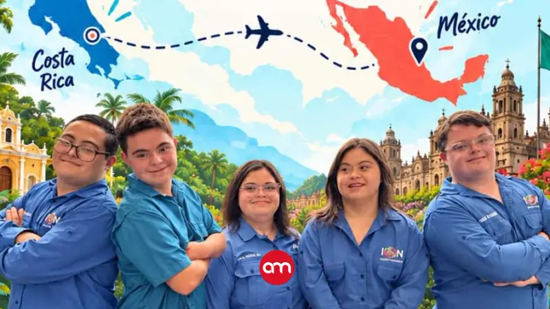 Cinco jóvenes con síndrome de Down llevarán el periodismo inclusivo de Costa Rica hasta México, pero necesitan de su ayuda