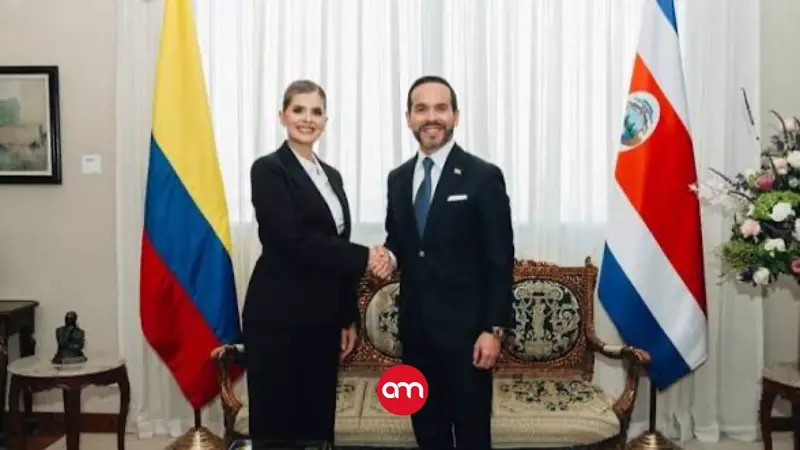 Colombia quiere cambiar las reglas de las visas con Costa Rica y Laura Fernández analizará la idea