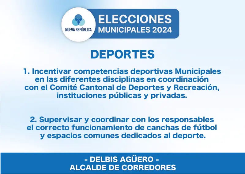 Delbis Agüero, el candidato que quiere regresar la transparencia a Corredores