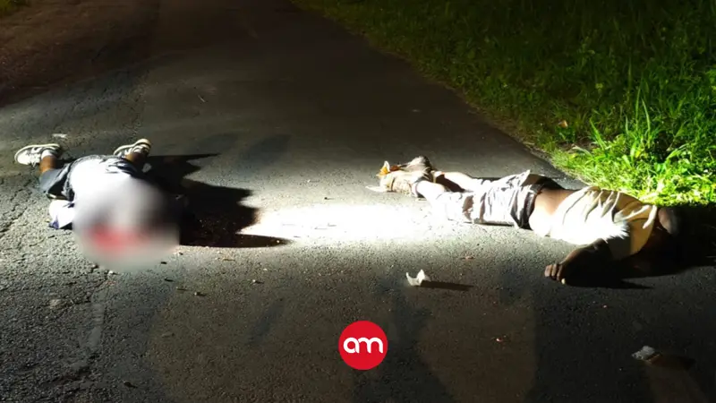 Doble homicidio en Limón: Víctimas son padre e hijo y corrieron 100 metros para intentar salvarse
