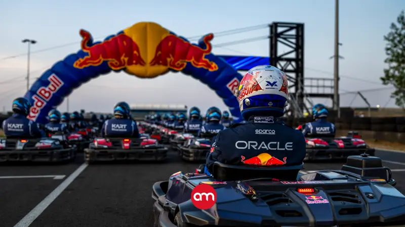 Influencer tico correrá junto a Max Verstappen en histórico desafío de karting