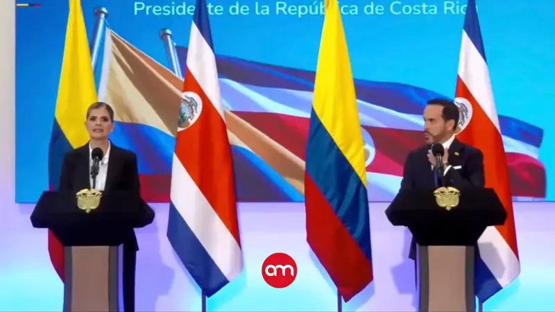 Laura Fernández y presidente de Colombia anuncian “lucha sin cuartel” contra el narcotráfico