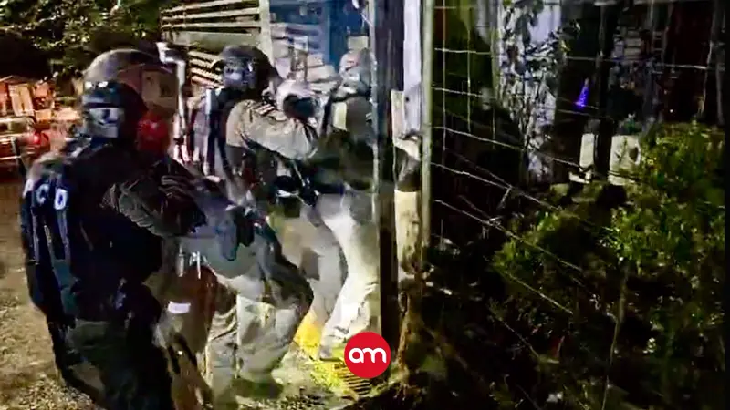 ¡Narcos reciben a balazos a la Policía! Cae banda ligada a “Diablo” que tenía tomado toda una comunidad
