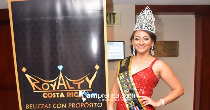Policía de Fuerza Pública cumple sueño de coronarse como reina de certamen de belleza