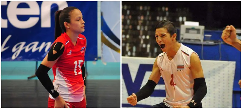 El voleibol: Una pasión que ha llevado a dos hermanos de Abangares a representar a Costa Rica