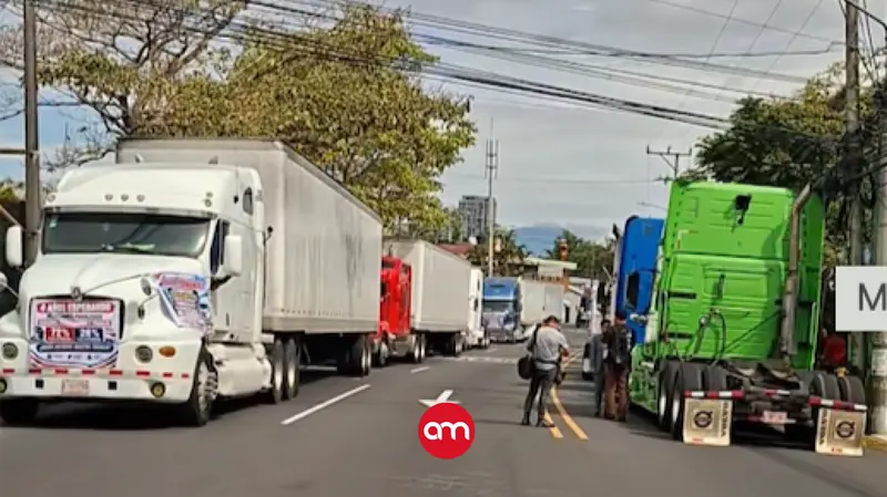 Costa Rican truckers lash out at foreign competition: “Jobs are being taken away from Costa Rica”