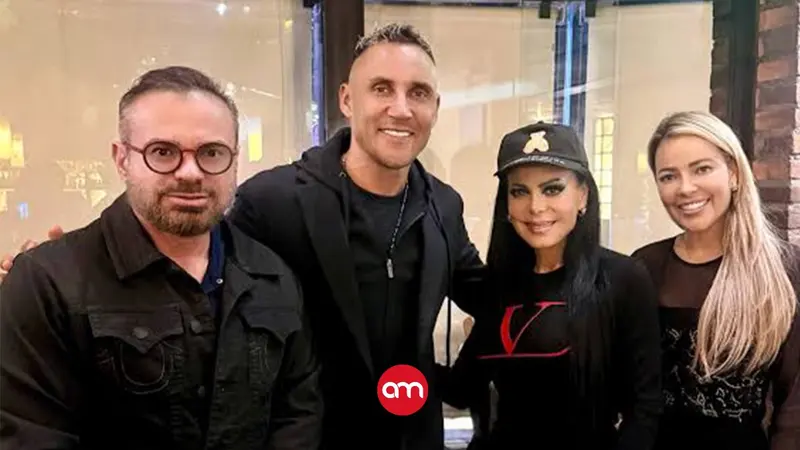 Pura vida in Mexico! Maribel Guardia surprises by appearing alongside Keylor Navas