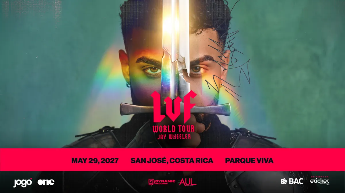 Jay Wheeler traerá su gira “La Voz Favorita” a Costa Rica en mayo de 2027