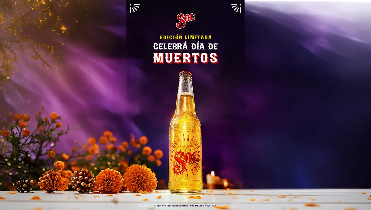 Cerveza Sol celebra el Día de Muertos en Costa Rica con una edición limitada inspirada en México
